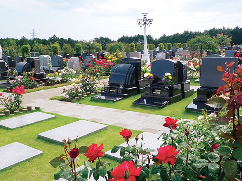 メモリアルパーク花の郷墓苑あしたか 芝墓地