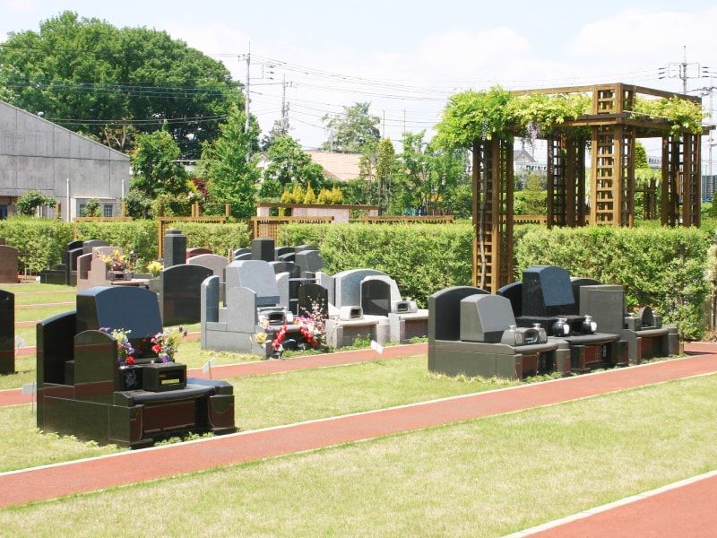 サンクガーデンメモリアルの霊園内風景