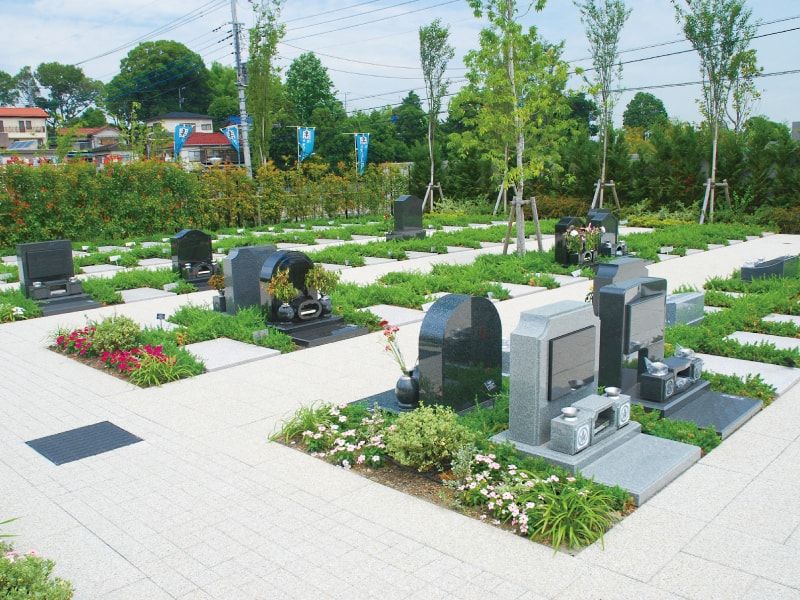 川口メモリアル和楽邸の洋型墓石