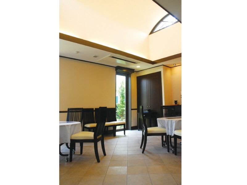 川口メモリアル和楽邸の休憩室