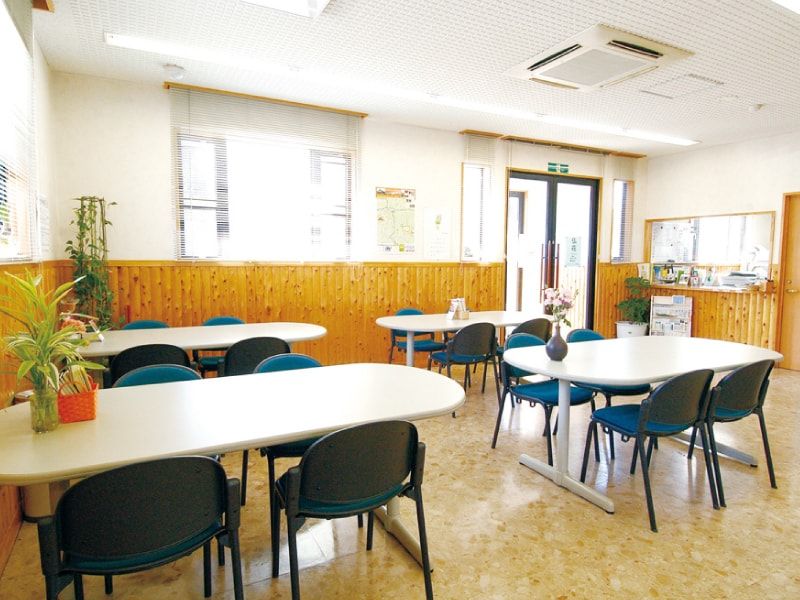 メモリアルパーク川口山王の休憩室