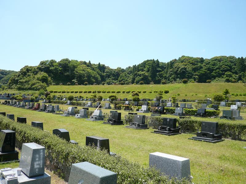 長南町営 笠森霊園 一般墓 芝生墓所