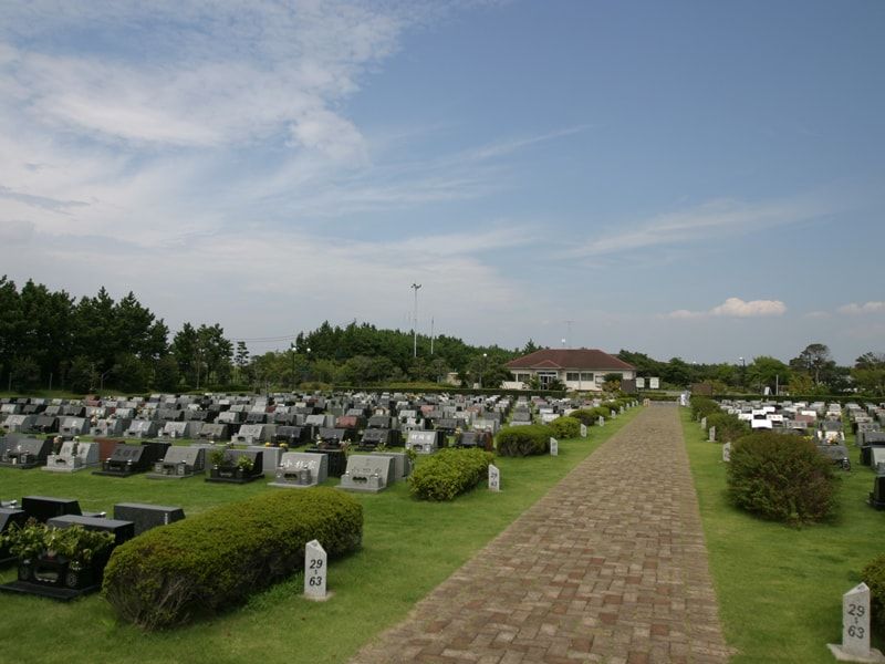浦安市営浦安墓地公園の霊園雰囲気