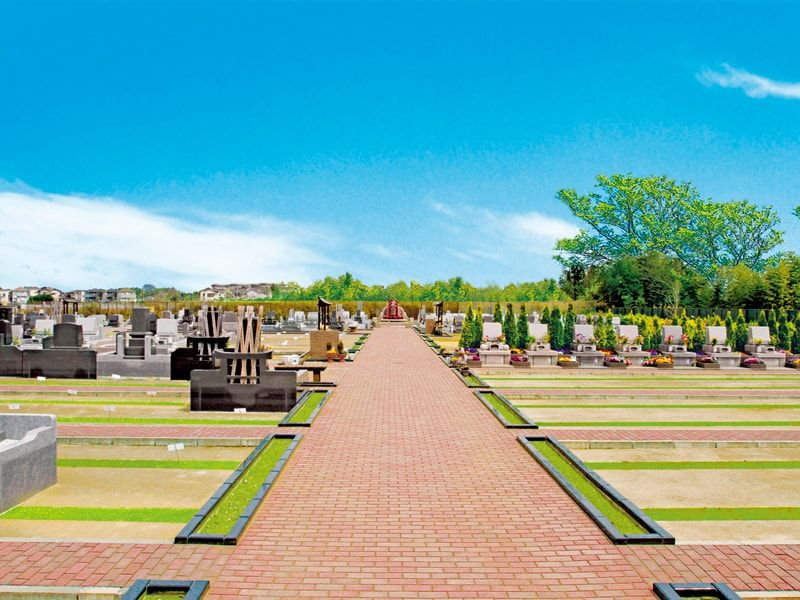 富里中央霊園の全景