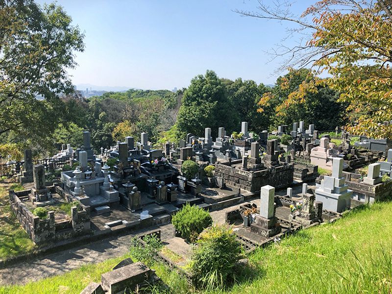 熊本市営 立田山墓地