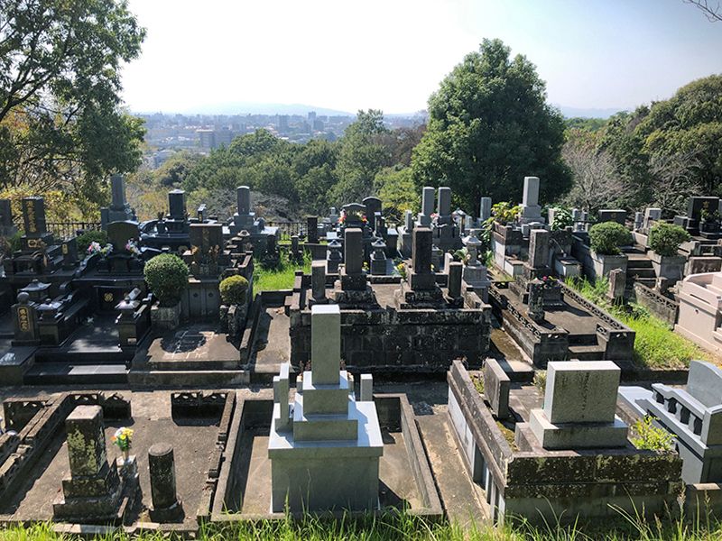 熊本市営 立田山墓地