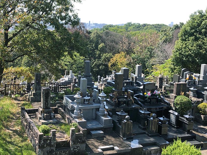 熊本市営 立田山墓地