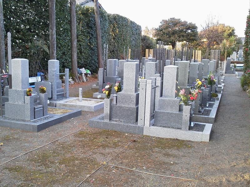 東福寺塔頭天得院のお墓雰囲気