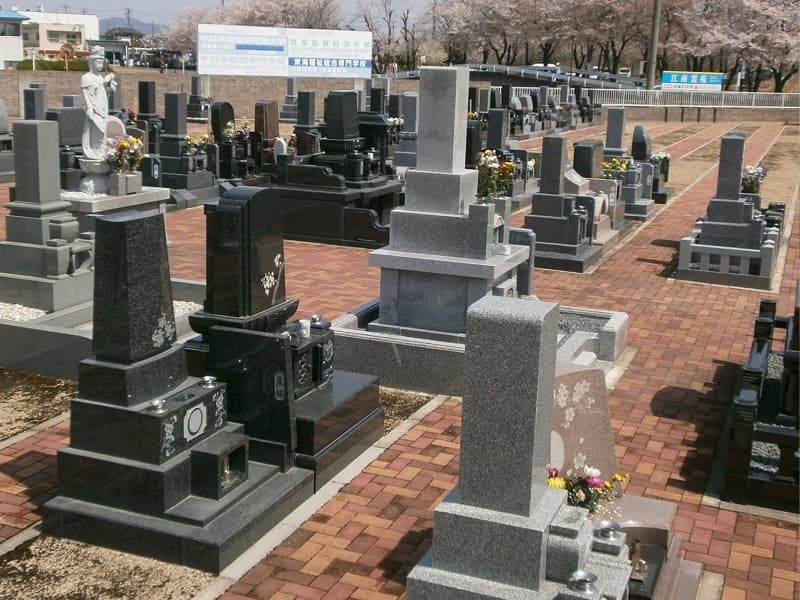 江南霊苑の墓地雰囲気