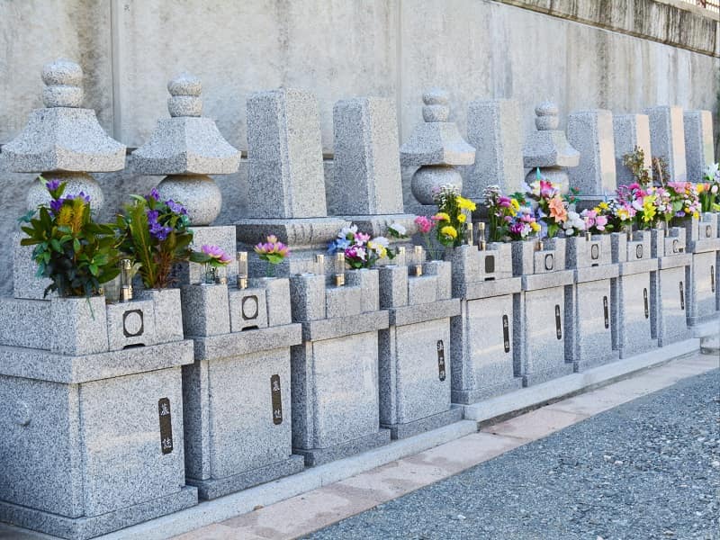 志摩富士見霊園の墓石