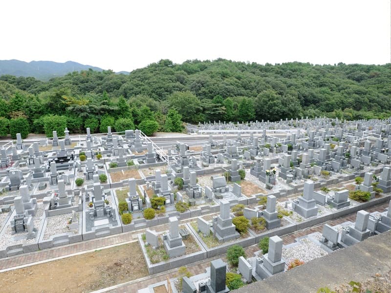 三木霊苑の墓地雰囲気