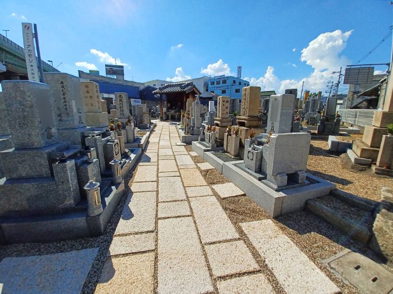 長田西河墓地