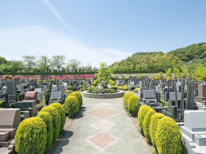 5.0㎡まで選べる多彩な区画「せせらぎ区」