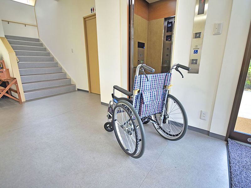 事務所内もバリアフリー設計