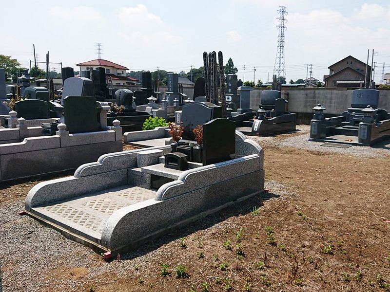 下野市柴南霊園墓地