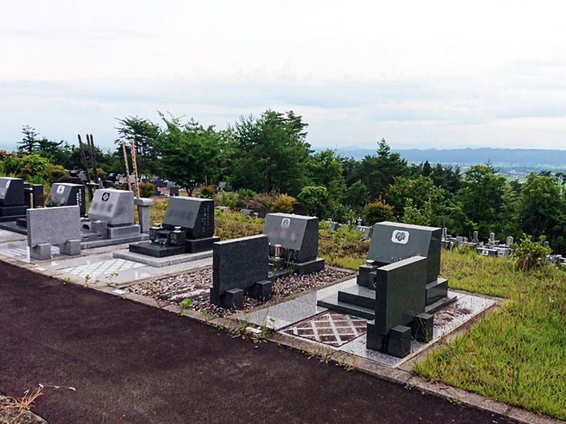 喜多方市営 上ノ山墓地公園