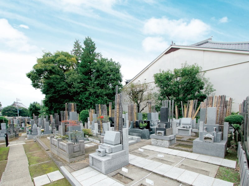 久榮山妙泉寺のお墓区画