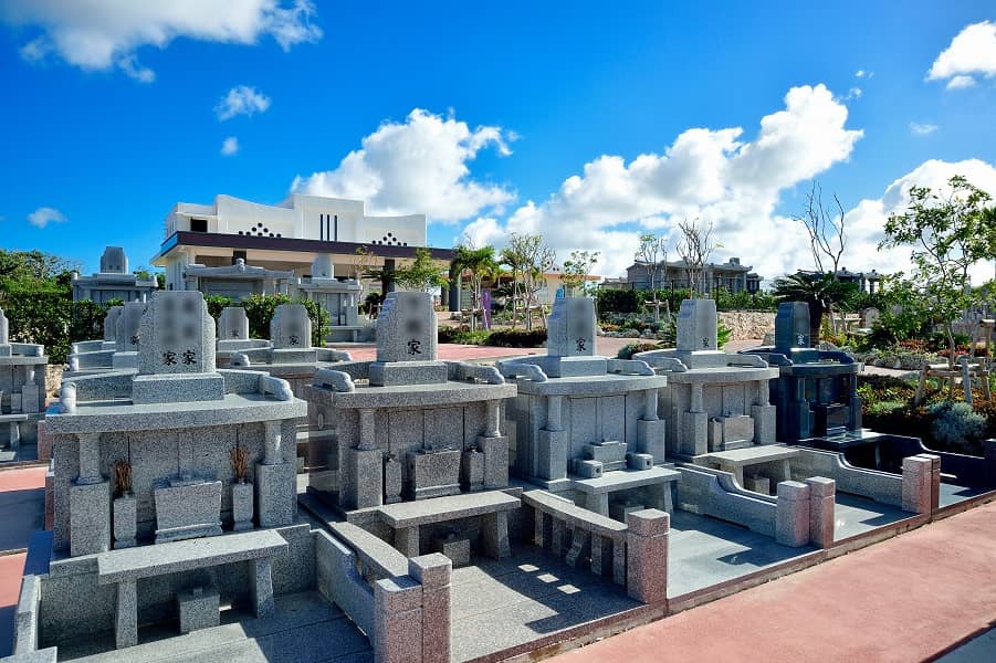 宮古島メモリアルパークのお墓一覧