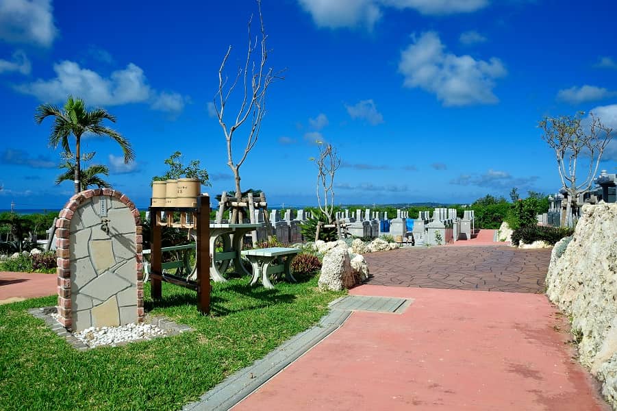 宮古島メモリアルパーク内の水汲み場