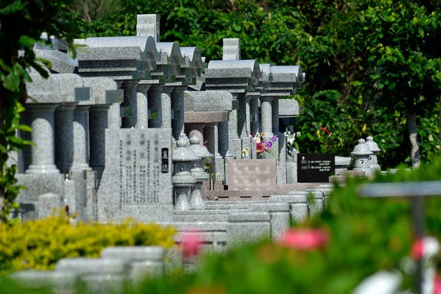 中城メモリアルパーク霊園の雰囲気