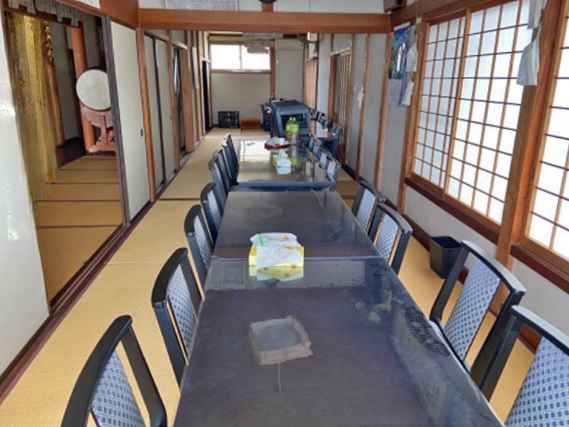 天宗寺の休憩所