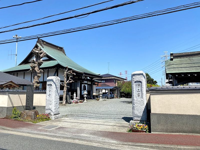 天宗寺の入り口