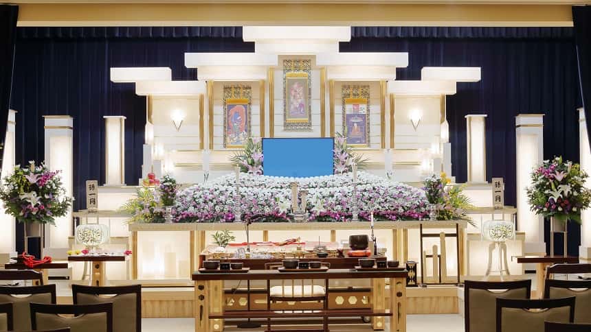 生前葬の葬儀会場