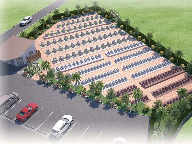 サンク川口霊園のパース全体像