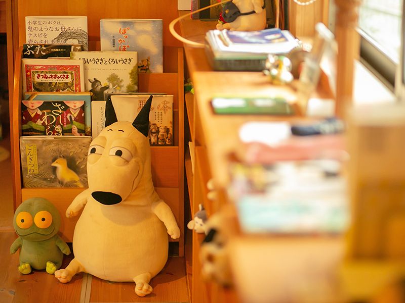 お子様が楽しめる絵本コーナー