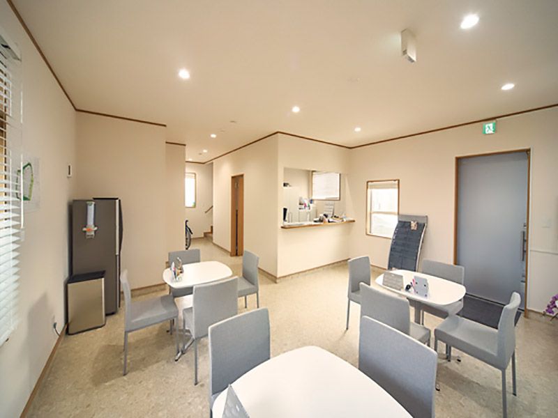 あおぞら霊園　落ちついた雰囲気の休憩所