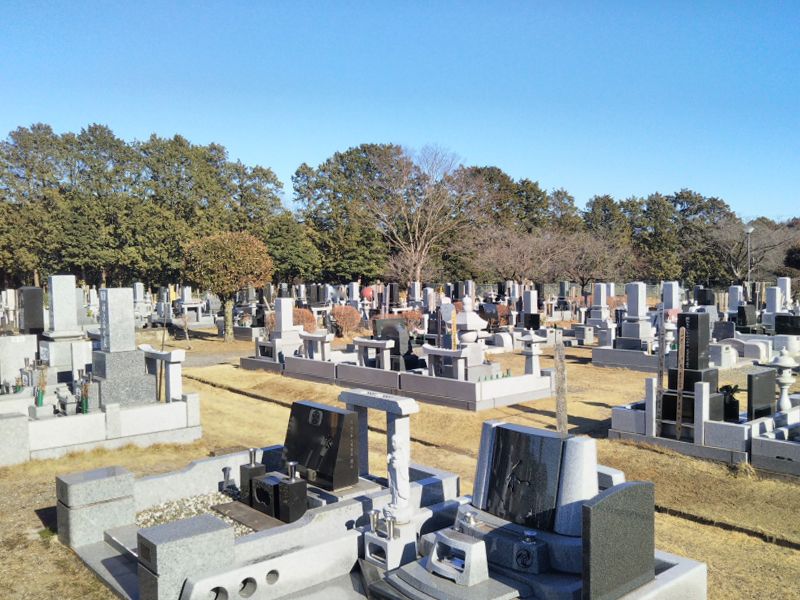 石岡市 半ノ木霊園