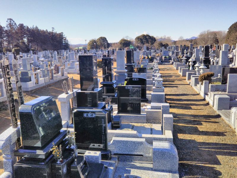 石岡市 半ノ木霊園