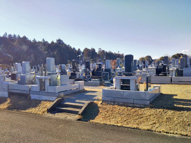 石岡市 半ノ木霊園