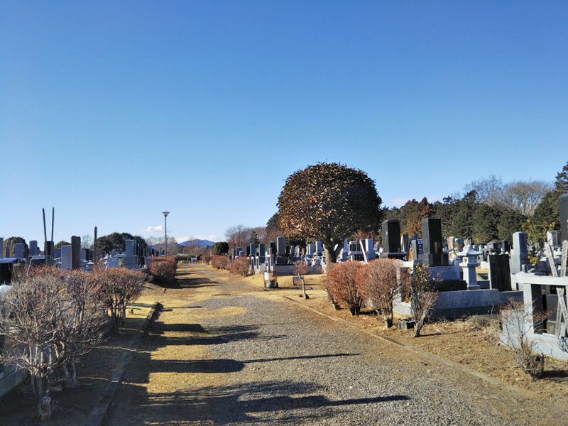 石岡市 半ノ木霊園