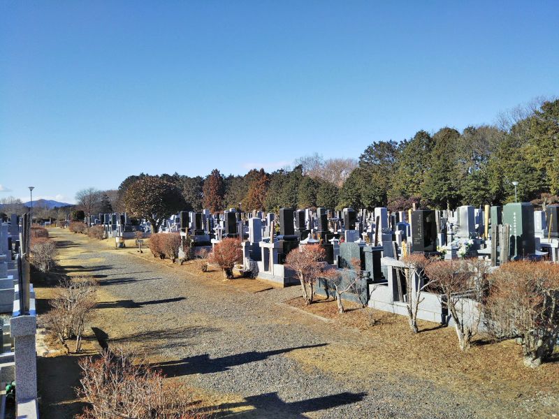 石岡市 半ノ木霊園