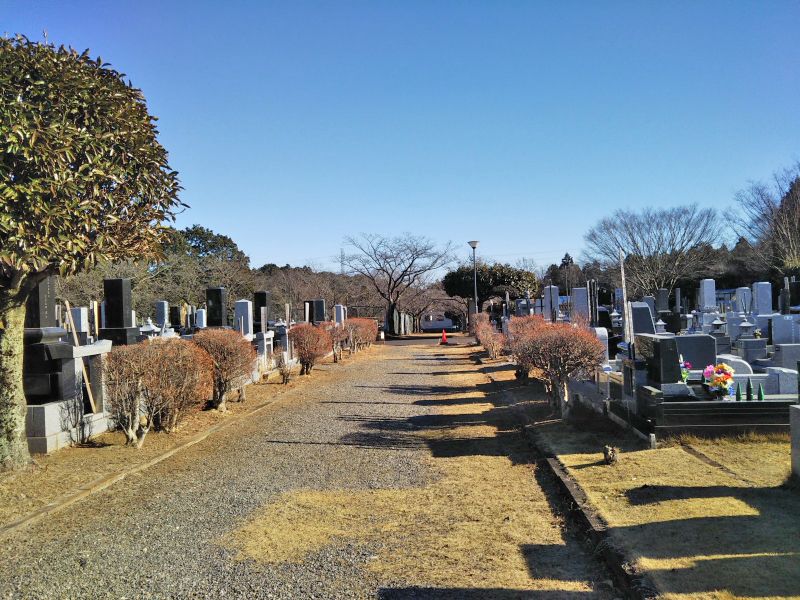 石岡市 半ノ木霊園