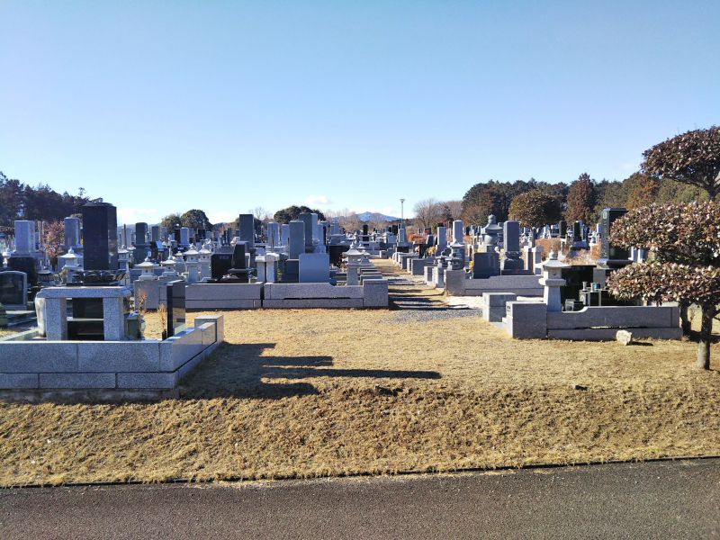 石岡市 半ノ木霊園