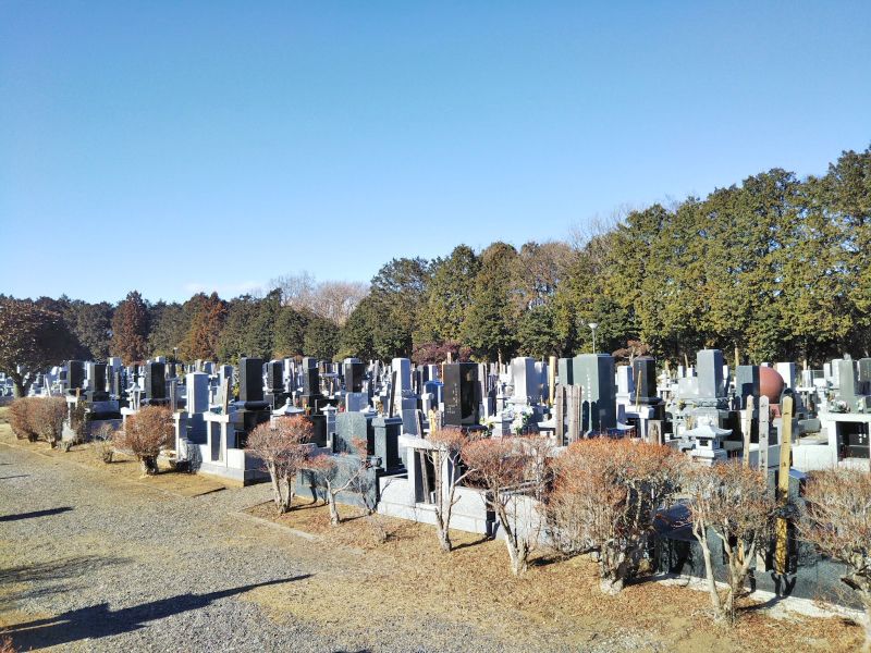 石岡市 半ノ木霊園