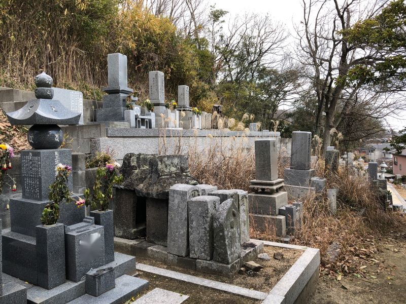 玉野市営 田井野々浜西墓地