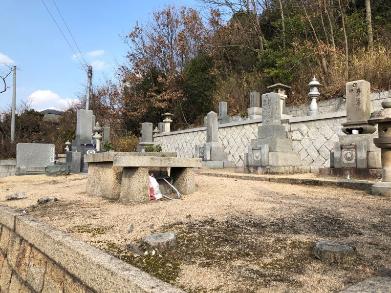 玉野市営 田井先丁場墓地