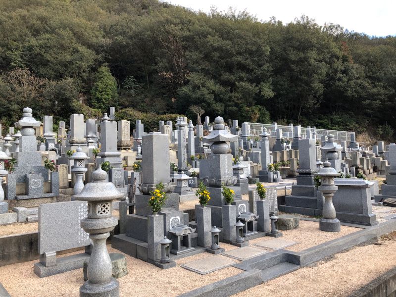 玉野市営 渋川二号墓地