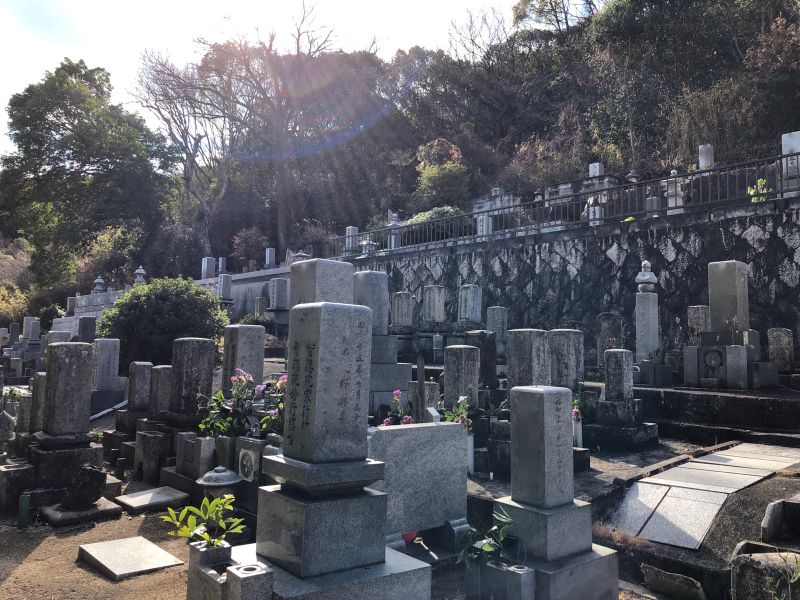 玉野市営 宇藤木西山墓地