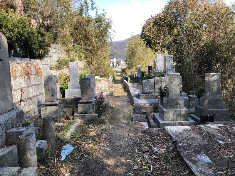 玉野市営 八浜大乗権墓地