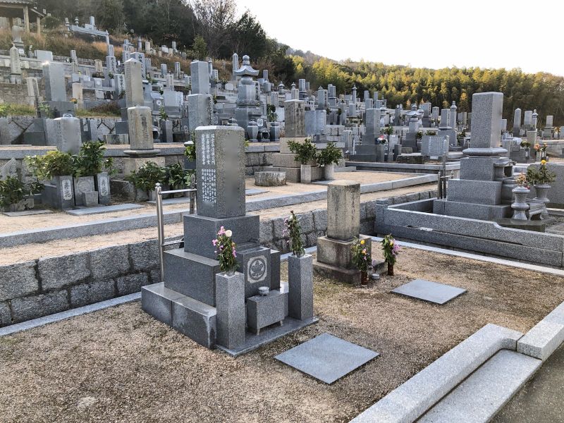 玉野市営 山田宝田場墓地