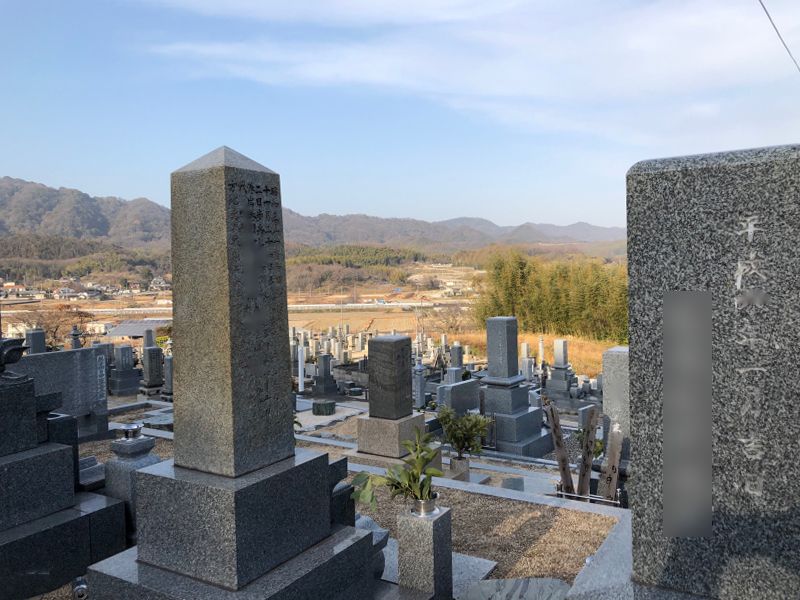 玉野市営 山田宝田場墓地