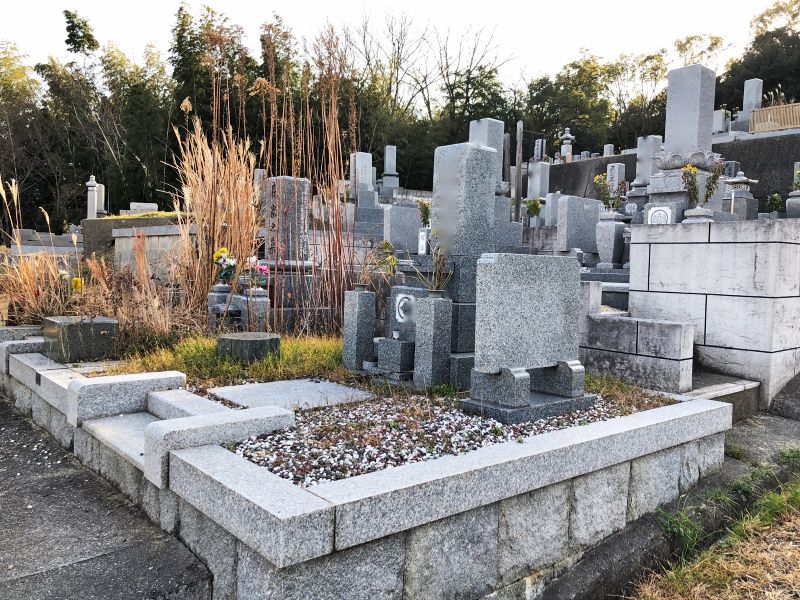 玉野市営 山田上ノ山一号墓地