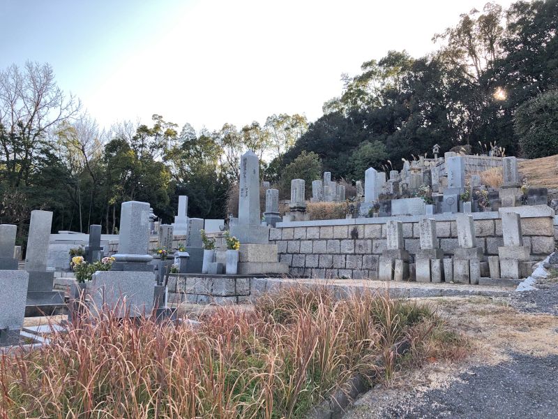 玉野市営 山田上ノ山二号墓地