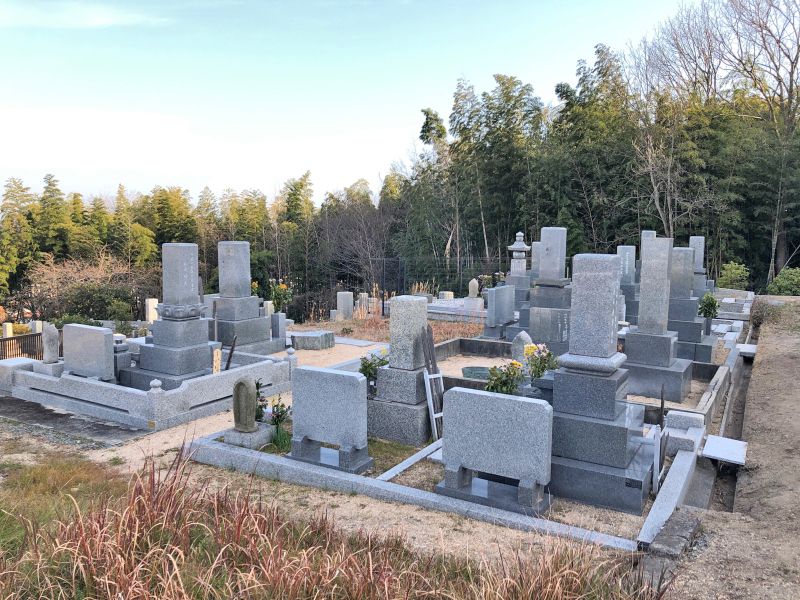 玉野市営 山田上ノ山二号墓地