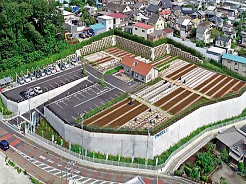 なごみの丘霊園　霊園全体像