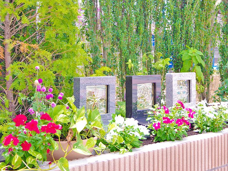 色鮮やかな園内に癒されます